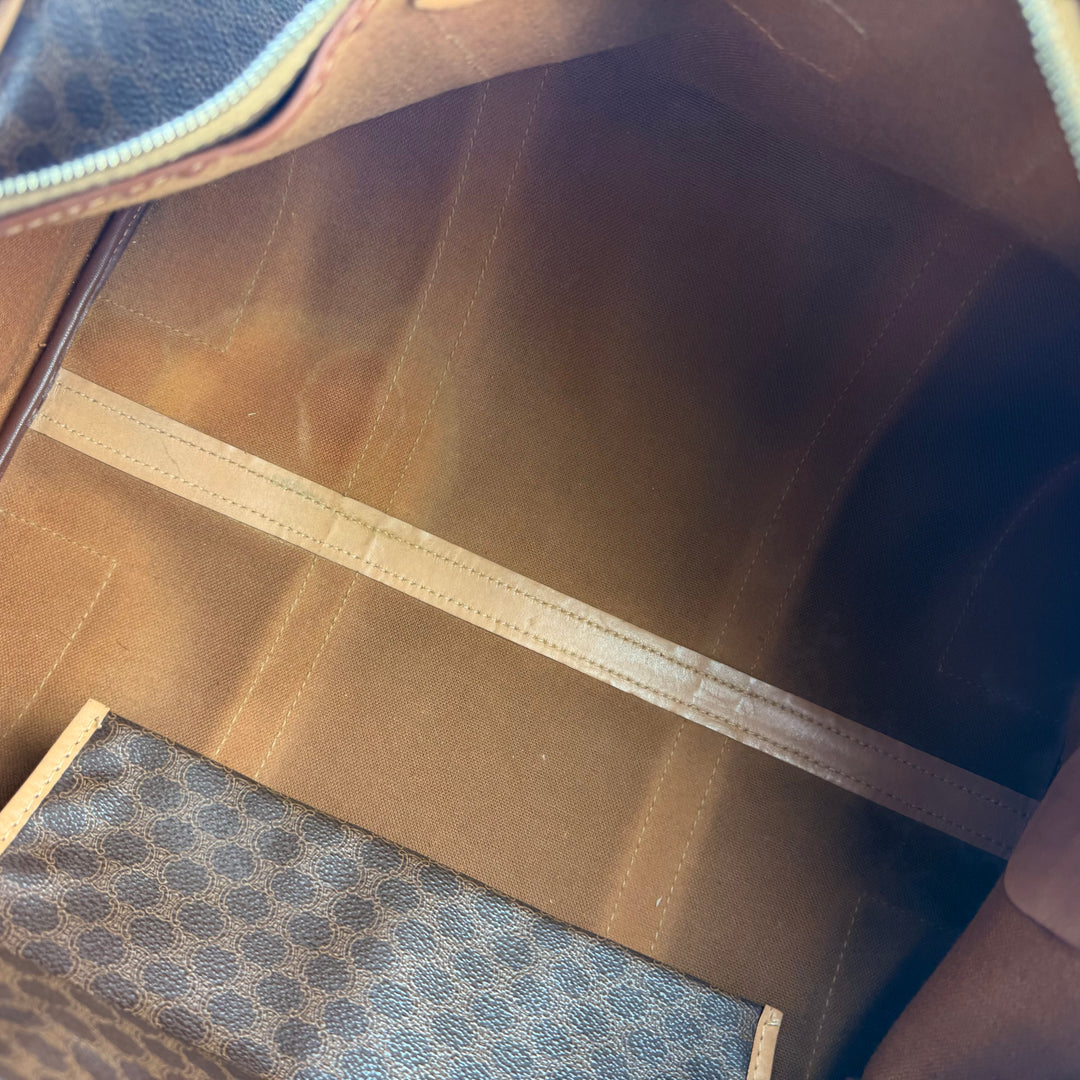 Celine Brown Boston Macadam Holdall Handbag