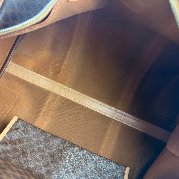 Celine Brown Boston Macadam Holdall Handbag