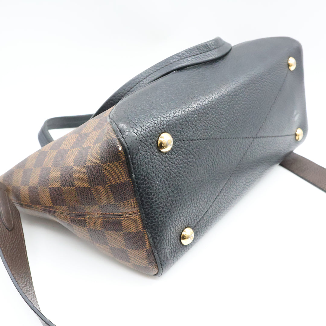 Louis Vuitton Damier Ebene Brown Hyde Park Bandouliere Handbag
