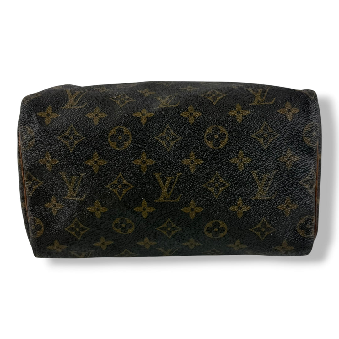 Louis Vuitton Vintage Brown Monogram Speedy 25 Handbag