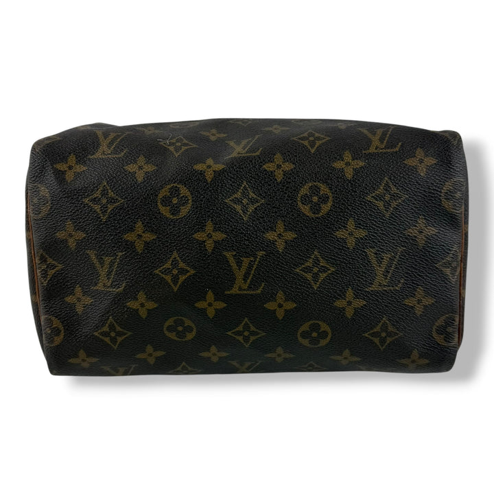 Louis Vuitton Vintage Brown Monogram Speedy 25 Handbag