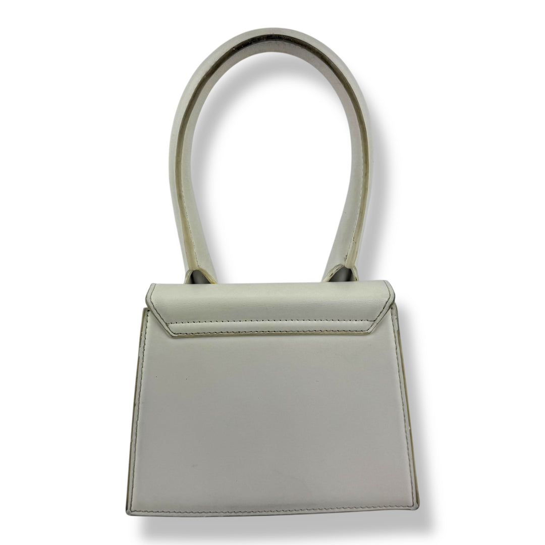 Jacquemus Le Chiquito Medium White Moyen Crossbody Handbag