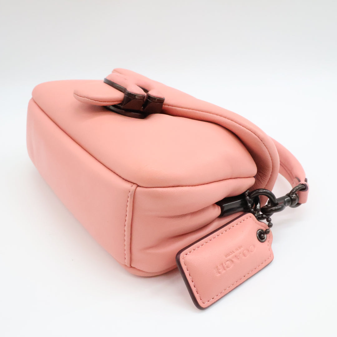 Coach Pillow Tabby 18 Pink Leather Handbag
