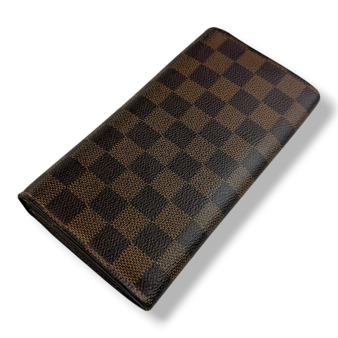 Louis Vuitton Sarah Brown Damier Femme Wallet
