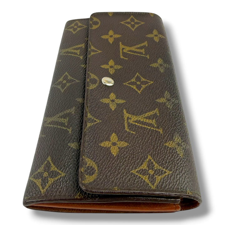 Louis Vuitton Sarah Brown Monogram Femme Wallet