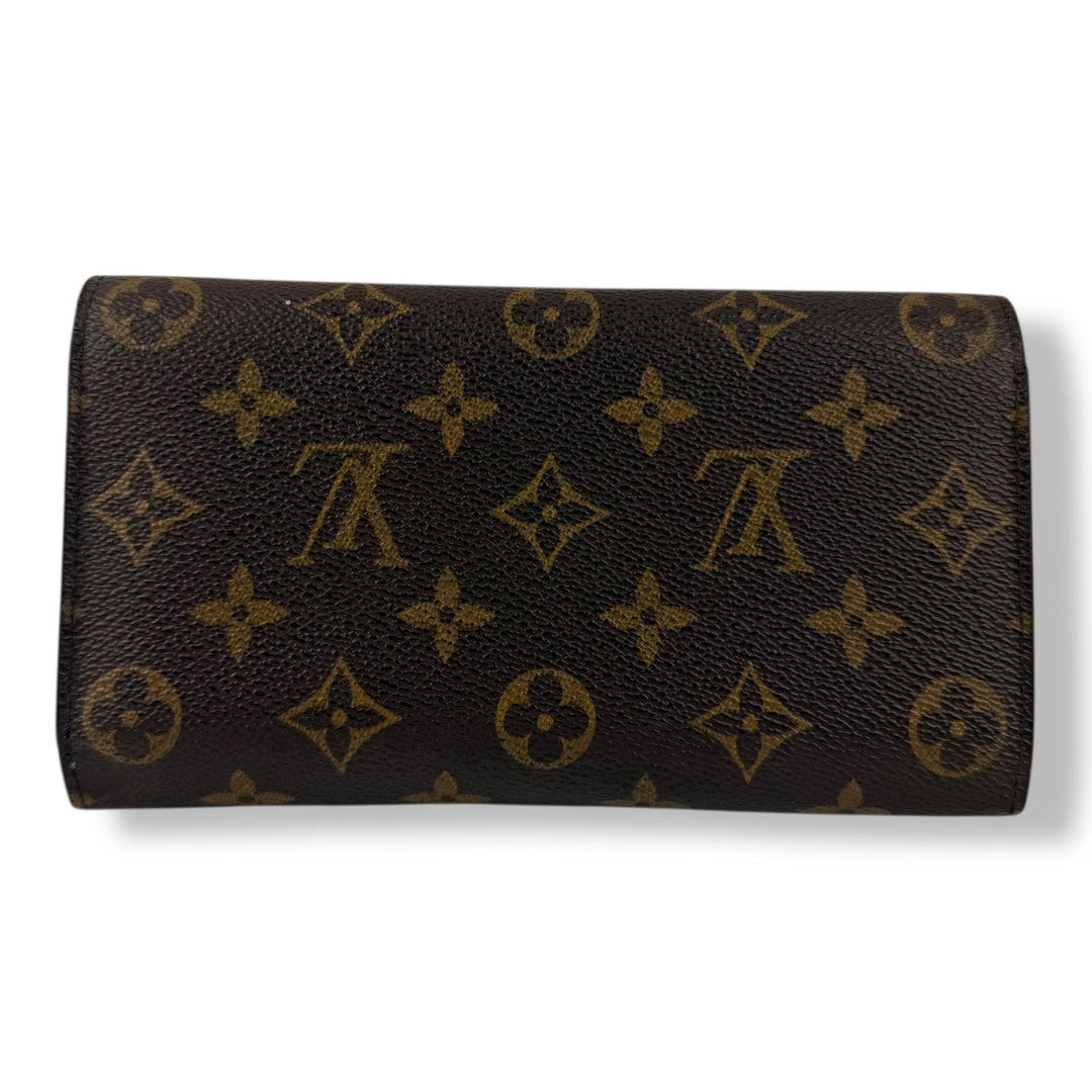 Louis Vuitton Trifold Brown Monogram Femme Wallet