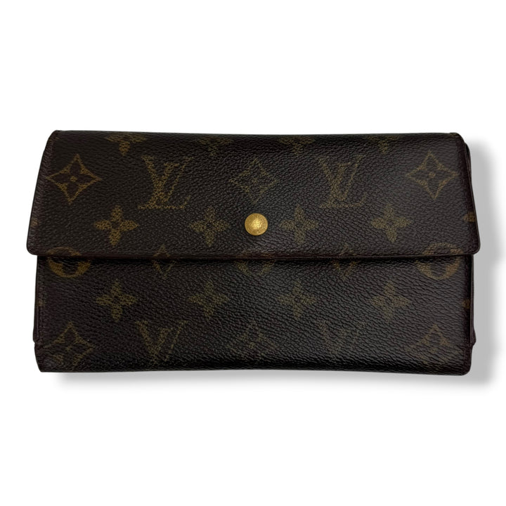 Louis Vuitton Trifold Brown Monogram Femme Wallet