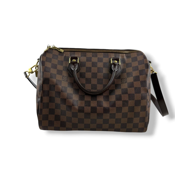 Louis Vuitton Brown Damier Speedy Bandouliere 30 Handbag