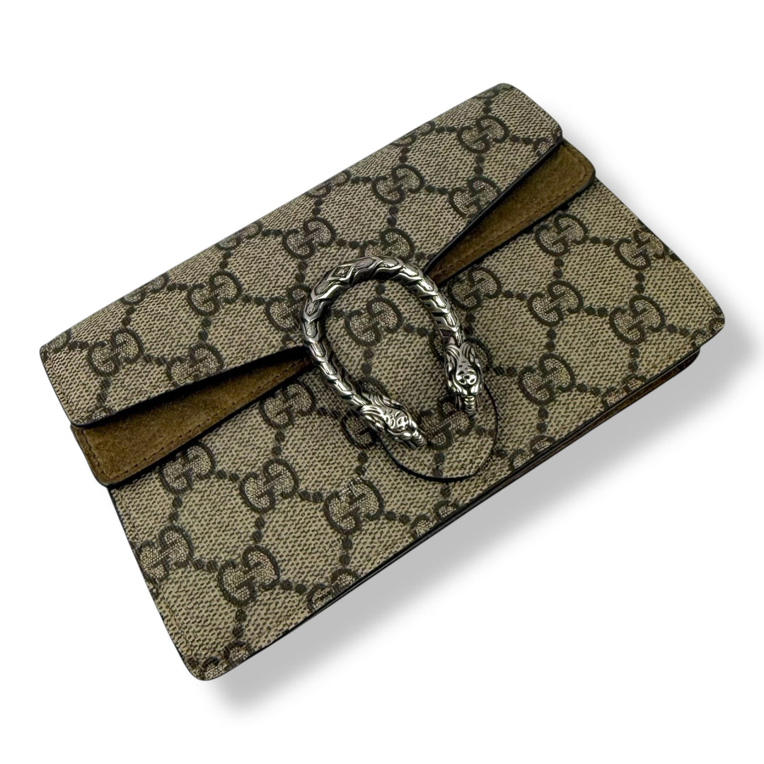 Gucci GG Dionysus Beige Super Mini Handbag