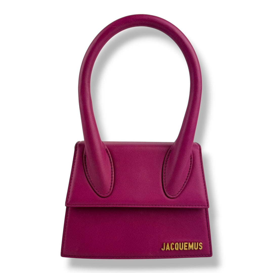 Jacquemus Le Chiquito Medium Pink Moyen Crossbody Handbag