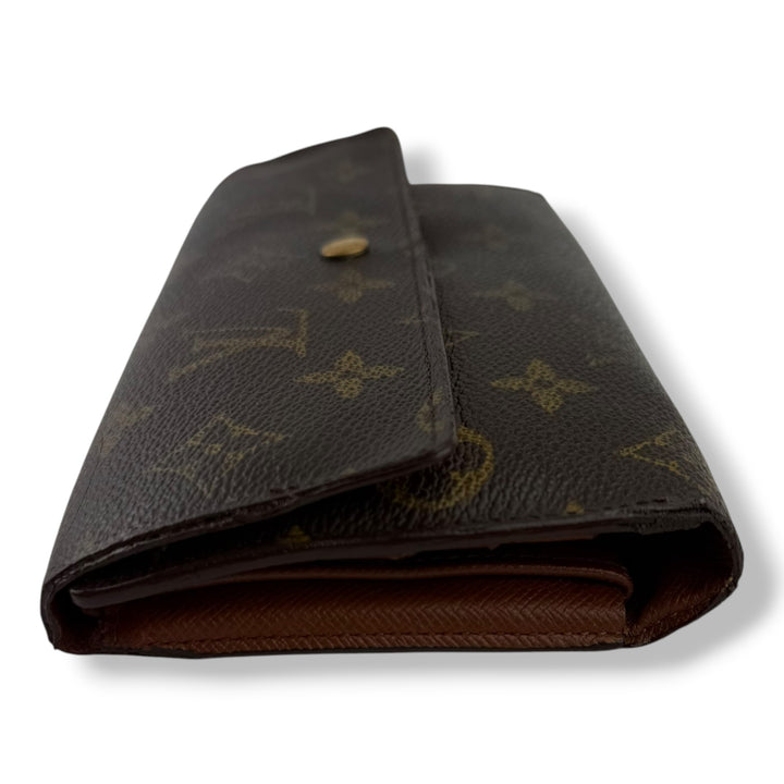 Louis Vuitton Trifold Brown Monogram Femme Wallet