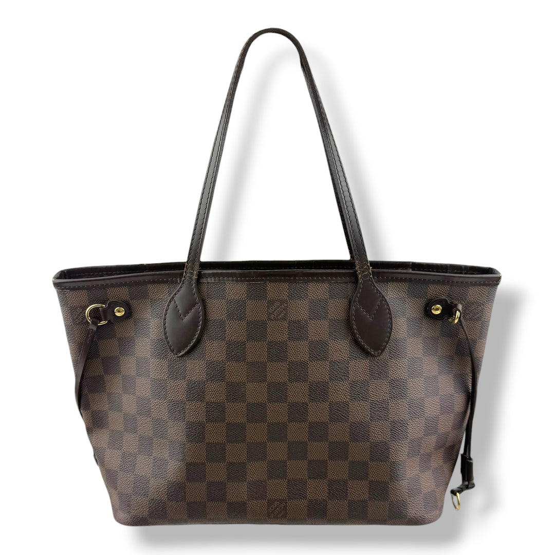 Louis Vuitton Brown Damier Neverfull PM Handbag