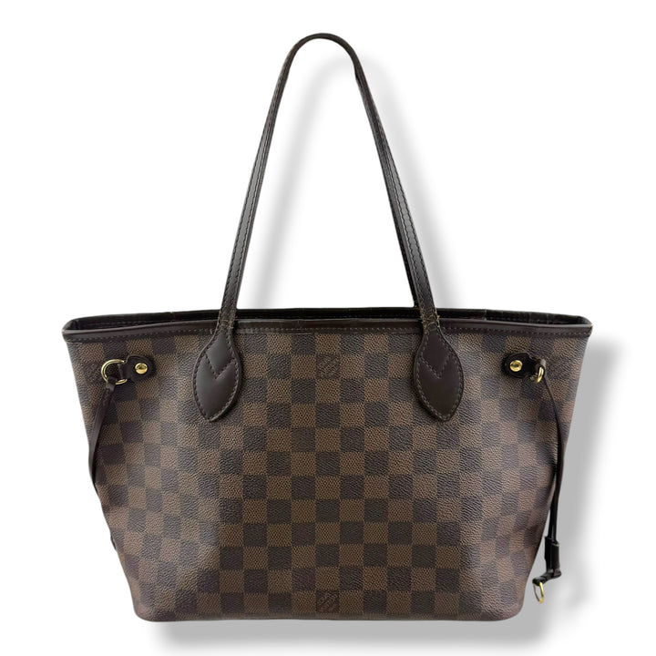 Louis Vuitton Brown Damier Neverfull PM Handbag