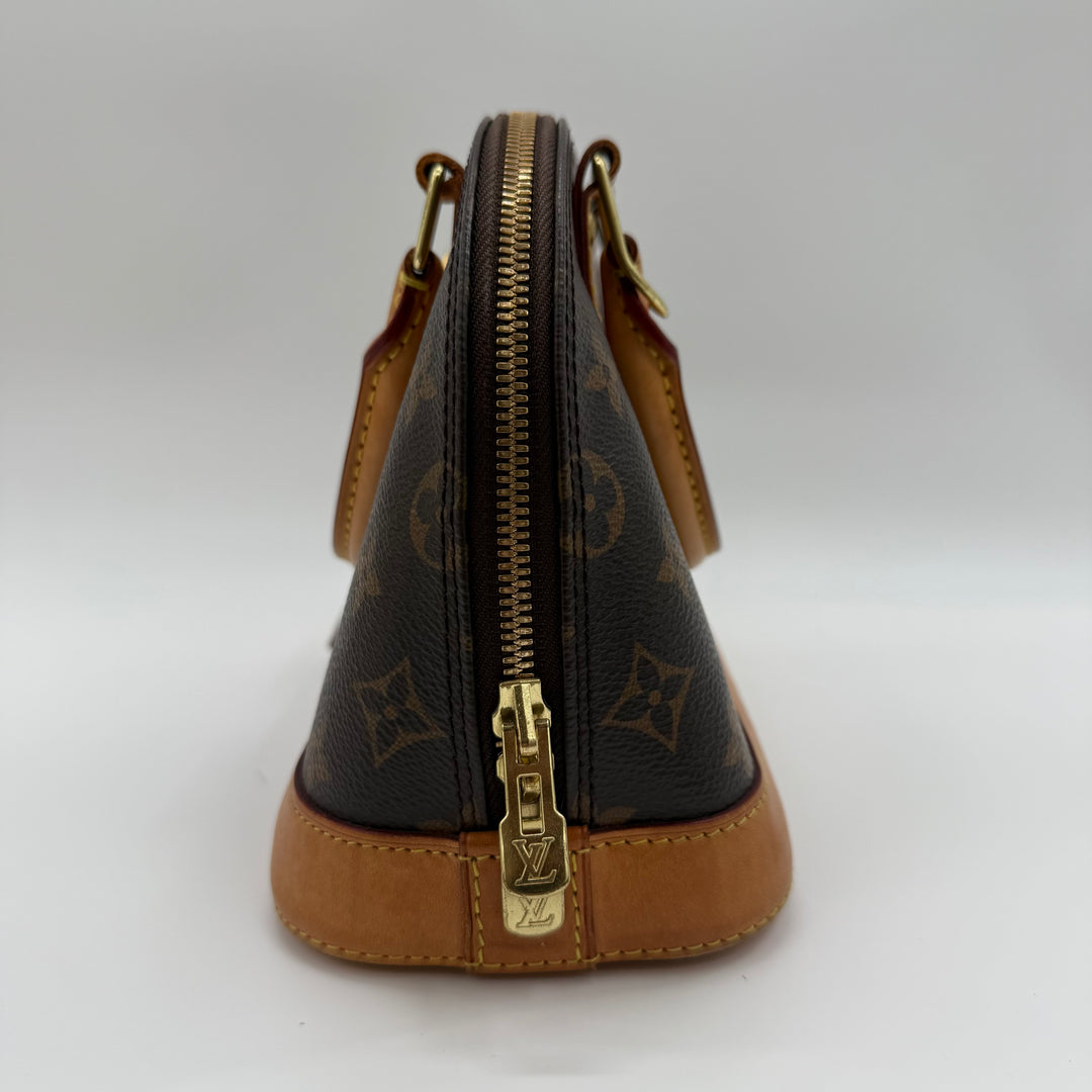 Louis Vuitton Brown Monogram Alma BB Handbag