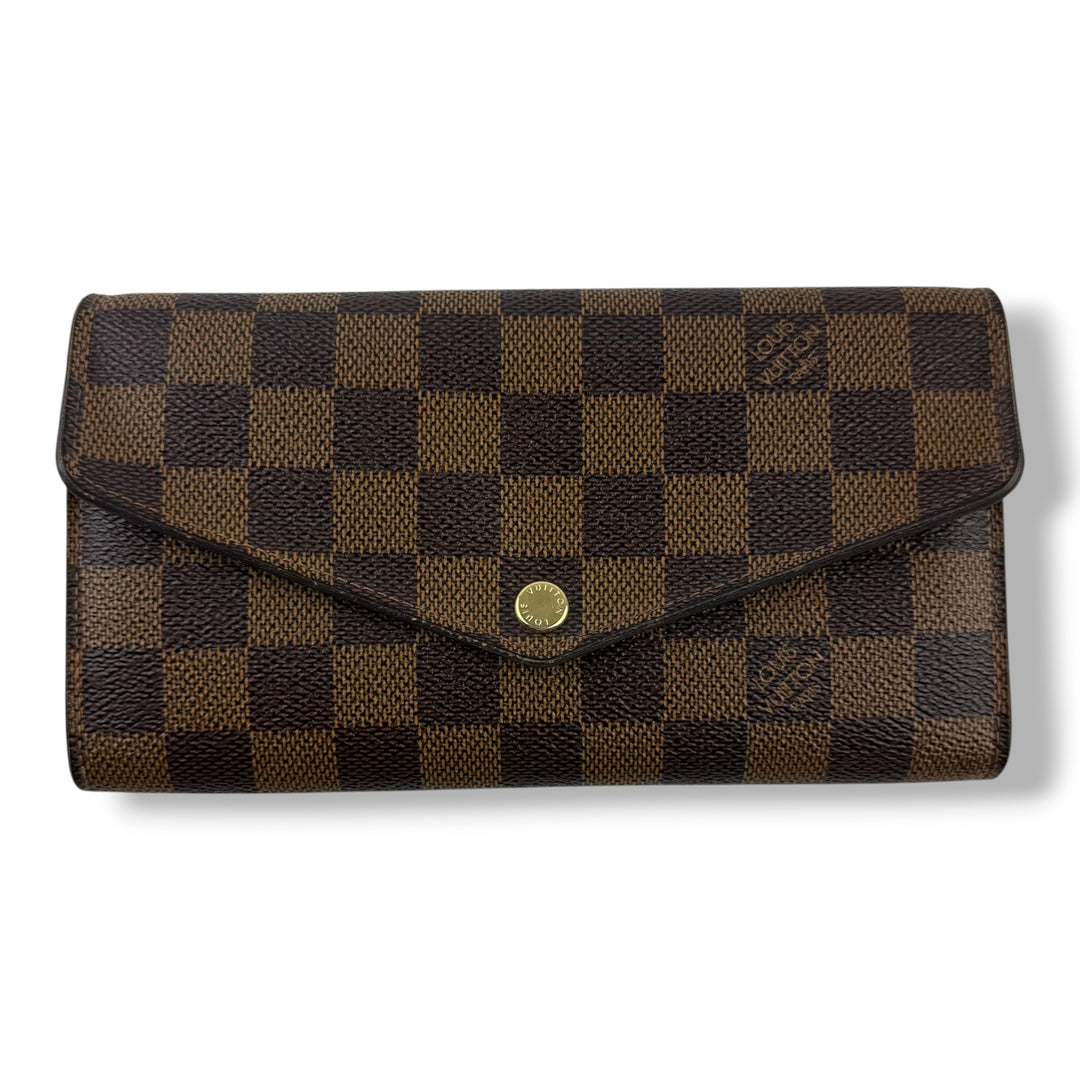 Louis Vuitton Sarah Brown Damier Femme Wallet