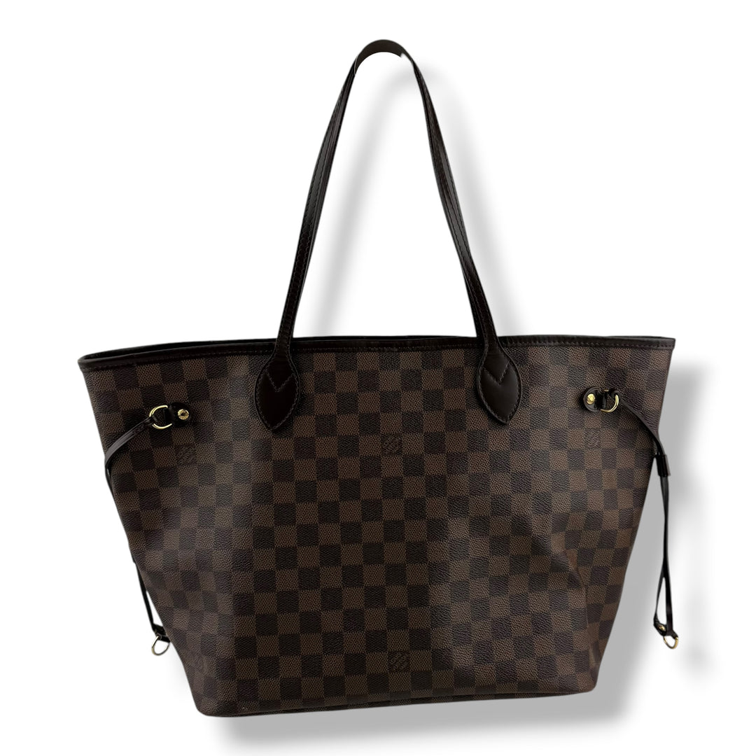 Louis Vuitton Brown Damier Neverfull MM Handbag