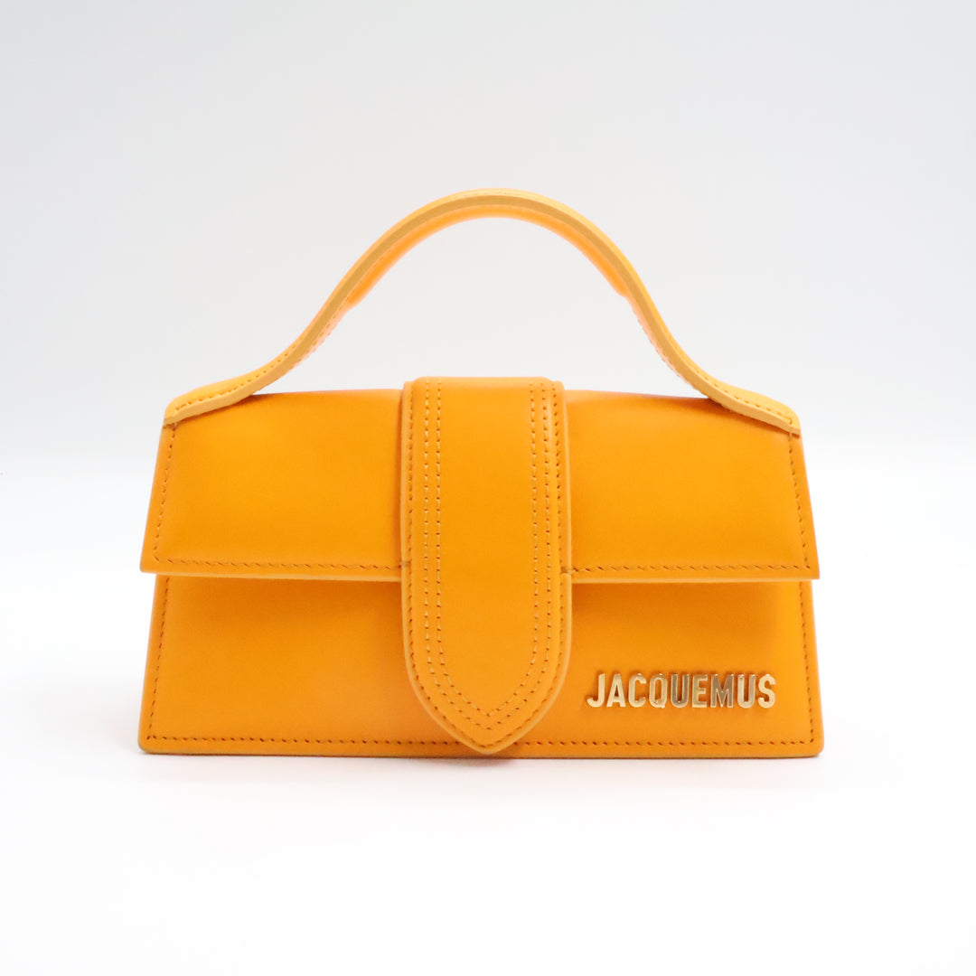 Jacquemus Le Bambino Mini Orange Handbag No Strap