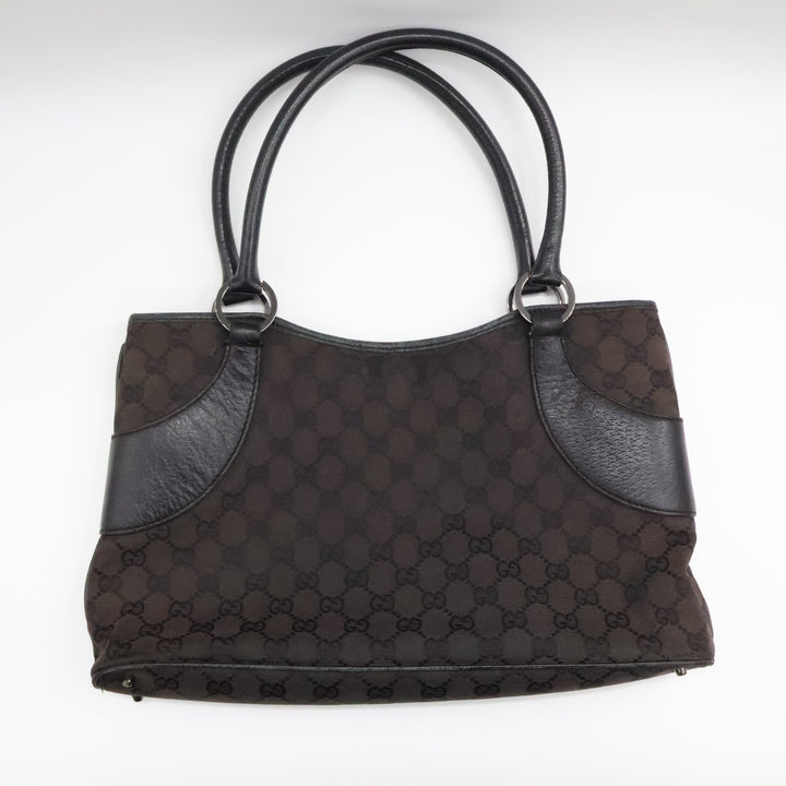 Gucci GG Black Monogram Tote Handbag