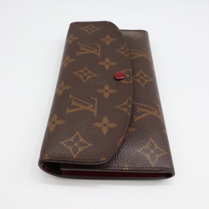 Louis Vuitton Emilie Brown Monogram Femme Wallet