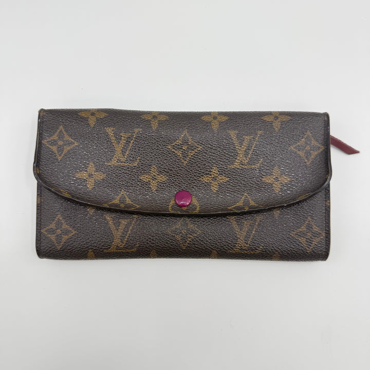 Louis Vuitton Emilie Brown Monogram Femme Wallet