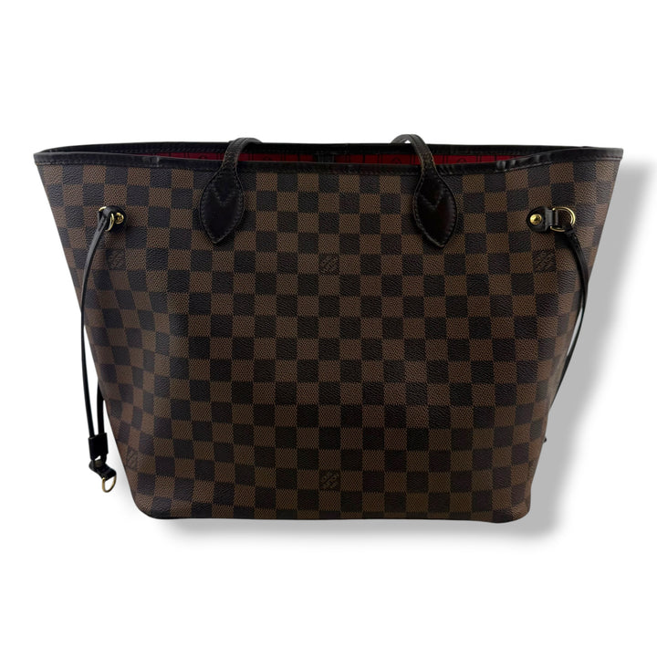 Louis Vuitton Brown Damier Neverfull MM Handbag