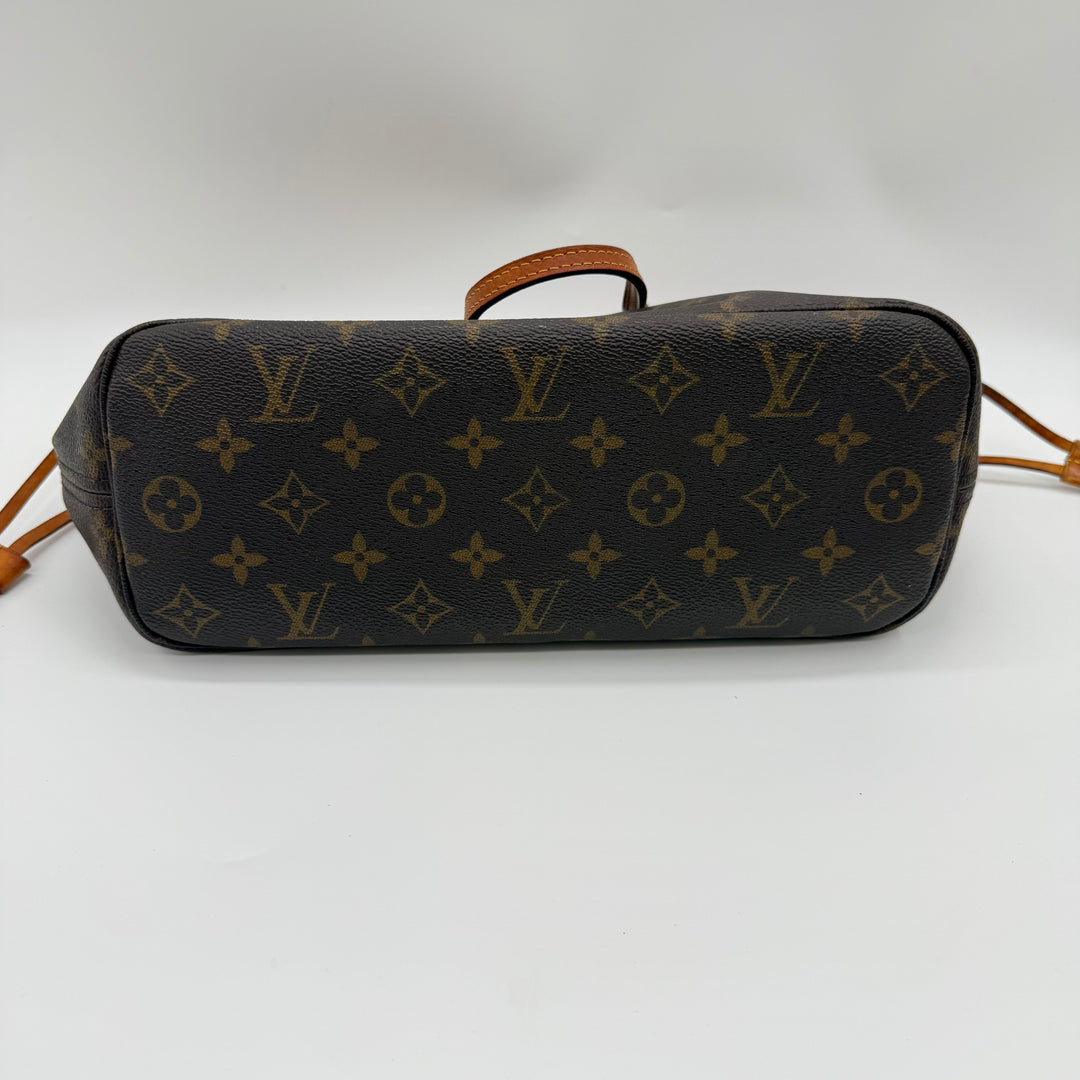 Louis Vuitton Brown Monogram Neverfull PM Handbag