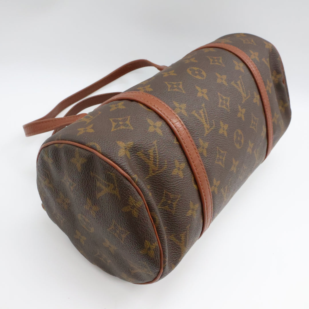 Louis Vuitton Vintage Brown Monogram Papillon 30 Handbag