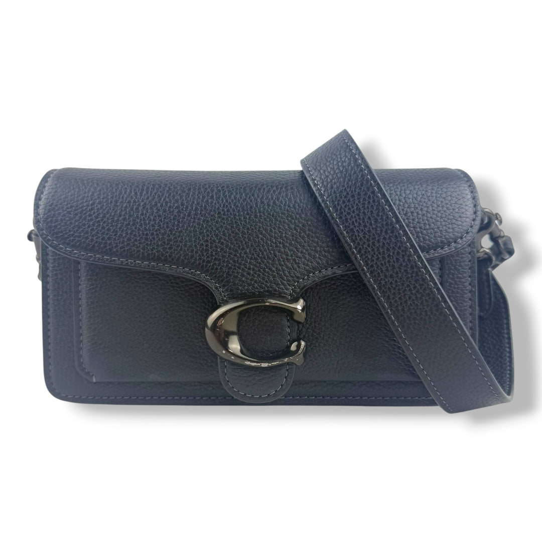 Coach Tabby 20 Black Leather Handbag