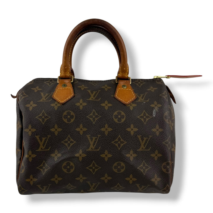 Louis Vuitton Vintage Brown Monogram Speedy 25 Handbag