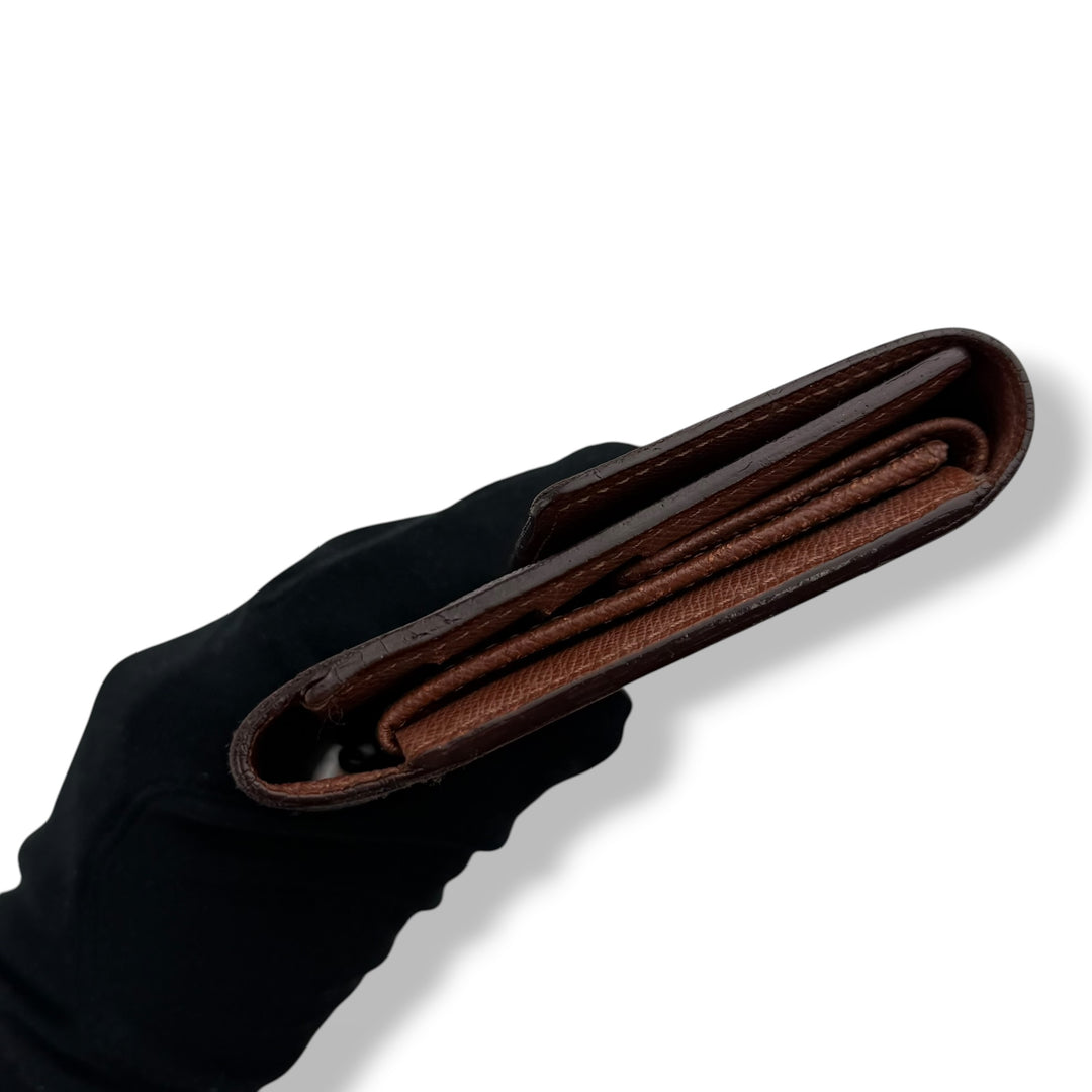 Louis Vuitton Trifold Brown Monogram Femme Wallet