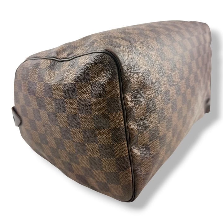 Louis Vuitton Speedy 30 Brown Damier Ebene Handbag