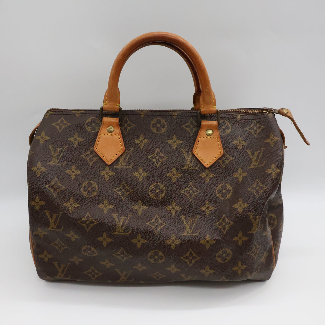 Louis Vuitton Speedy 30 Brown Monogram Handbag