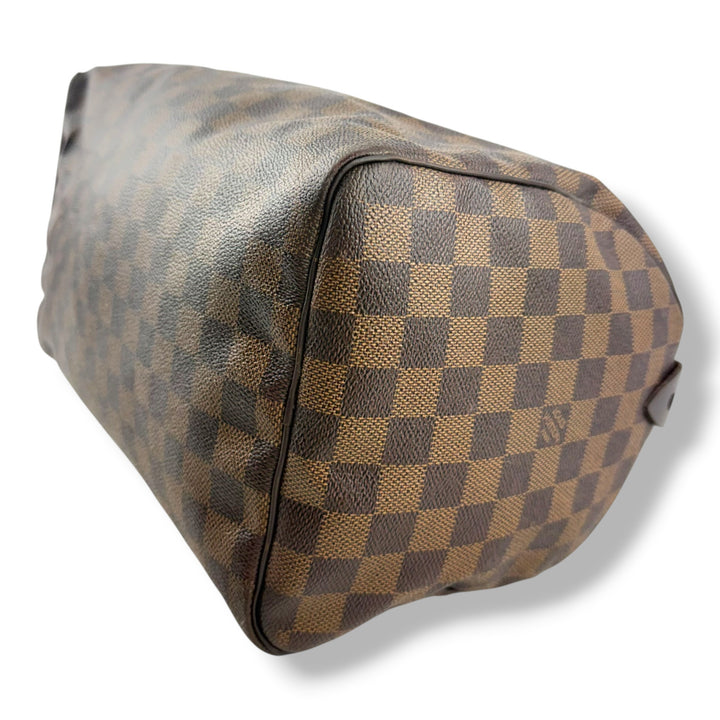 Louis Vuitton Speedy 30 Brown Damier Ebene Handbag