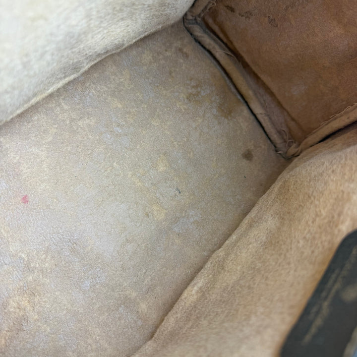 Gucci Beige GG Monogram Boston Canvas Bag
