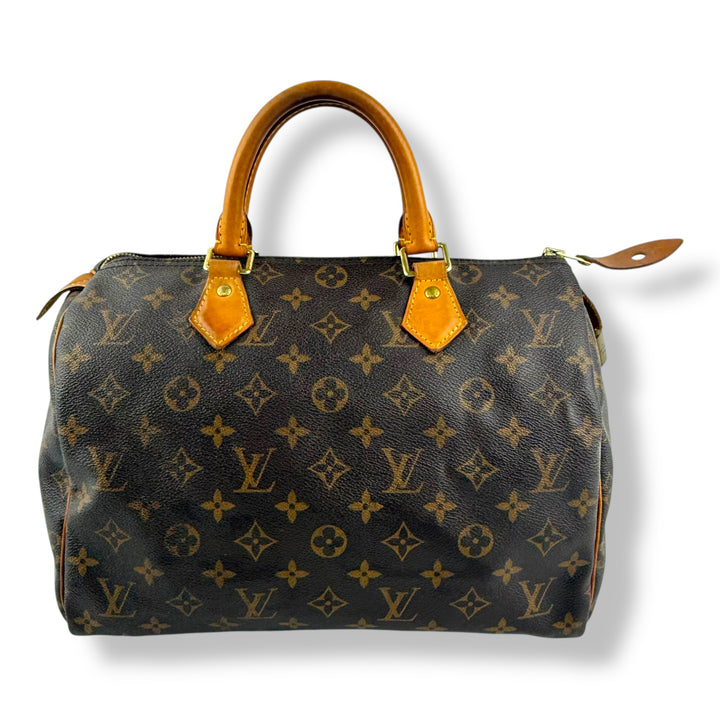 Louis Vuitton Speedy 30 Brown Monogram Handbag