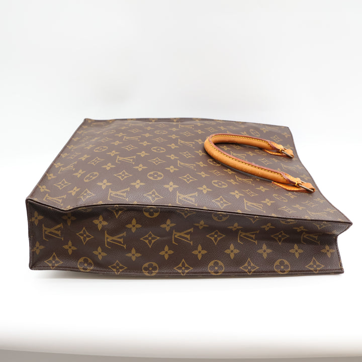 Louis Vuitton Brown Monogram Sac Plat Handbag
