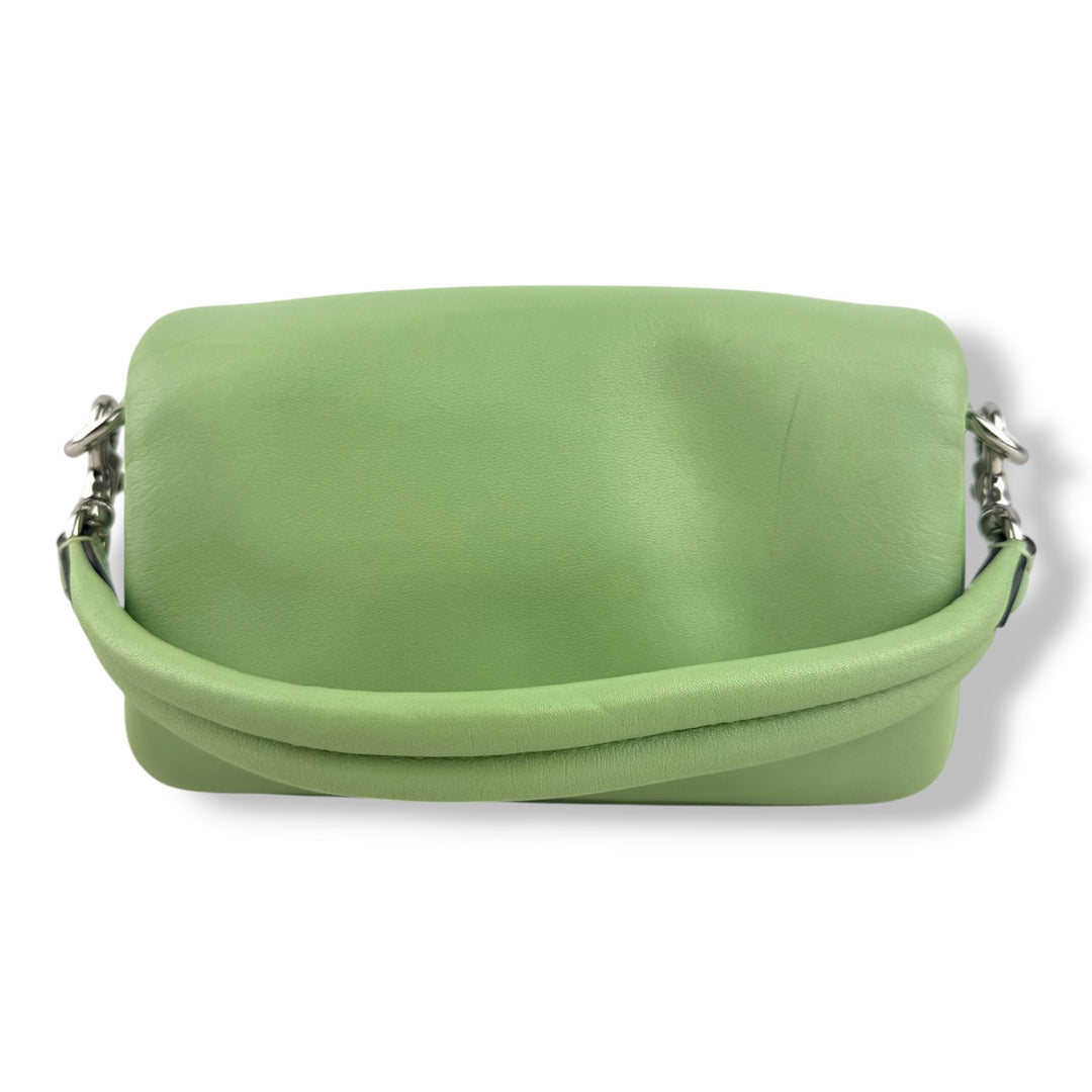Coach Pillow Tabby 18 Green Leather Handbag