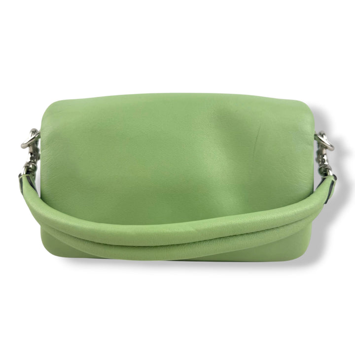Coach Pillow Tabby 18 Green Leather Handbag