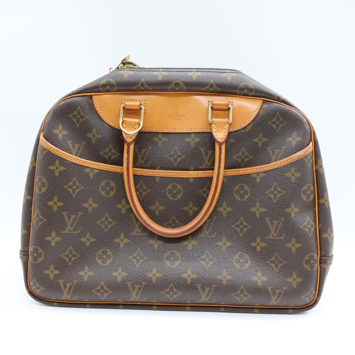 Louis Vuitton Brown Monogram Deauville Handbag