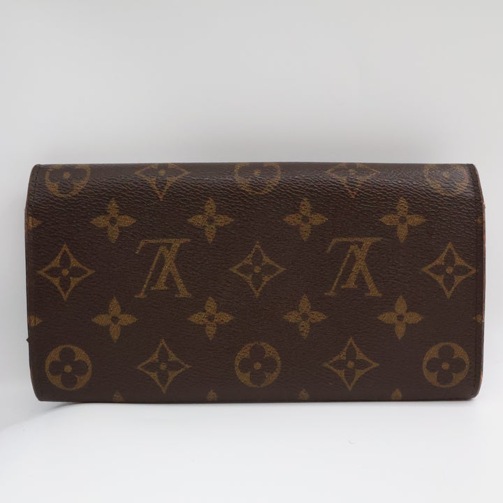 Louis Vuitton Emilie Brown Monogram Femme Wallet