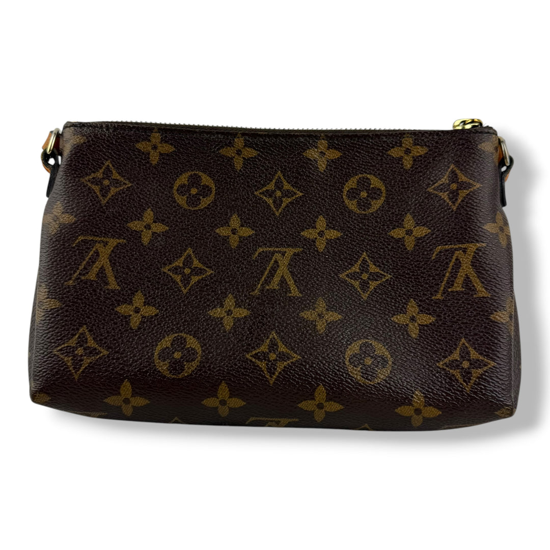Louis Vuitton Pallas Brown Monogram Handbag