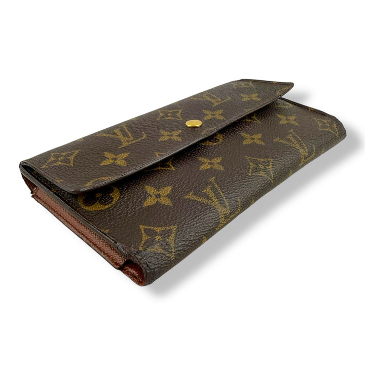 Louis Vuitton Trifold Brown Monogram Femme Wallet