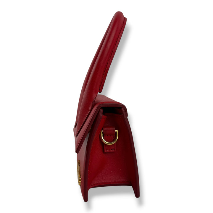 Jacquemus Le Chiquito Red White Moyen Crossbody Handbag