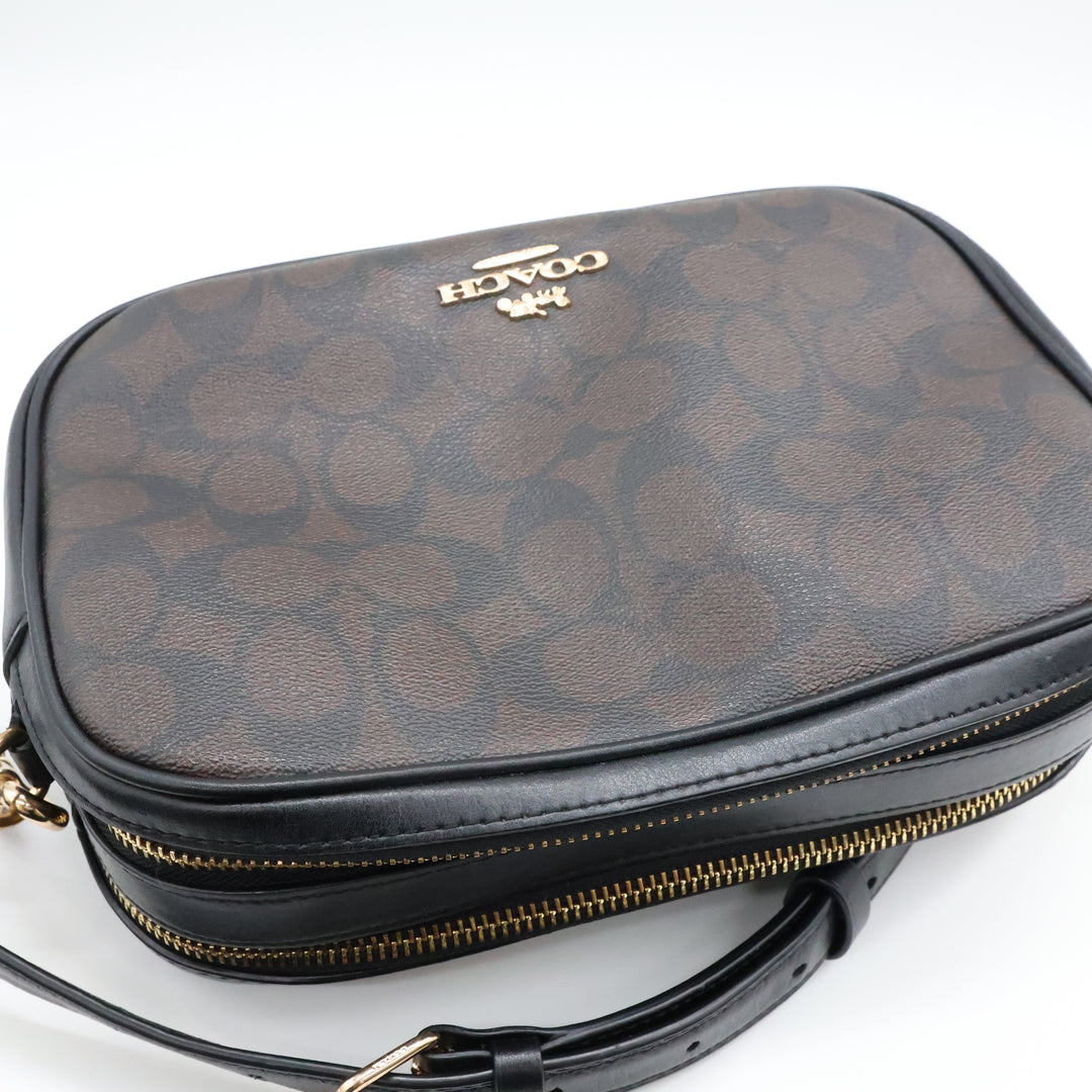Coach Signature Crossbody Camera Handbag