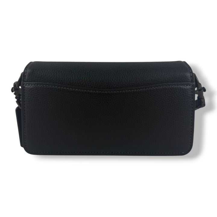 Coach Tabby 20 Black Leather Handbag