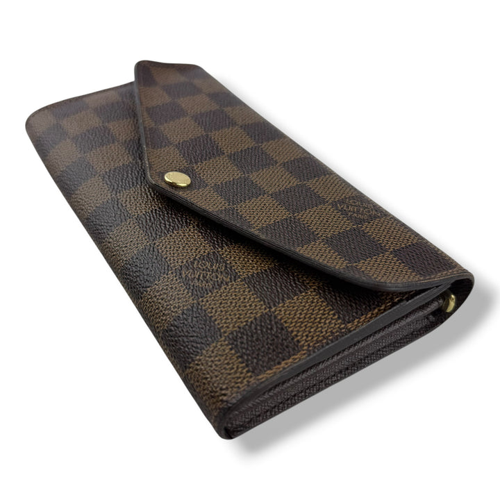 Louis Vuitton Sarah Brown Damier Femme Wallet
