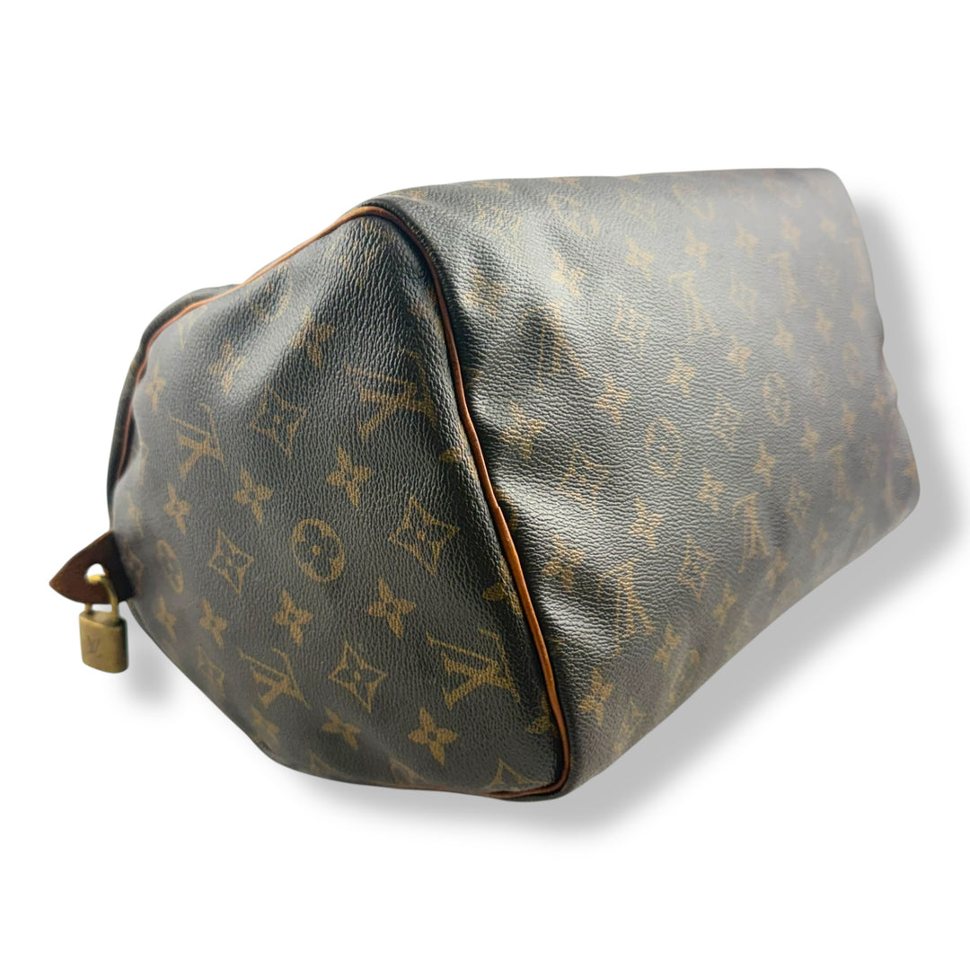 Louis Vuitton Speedy 30 Brown Monogram Handbag