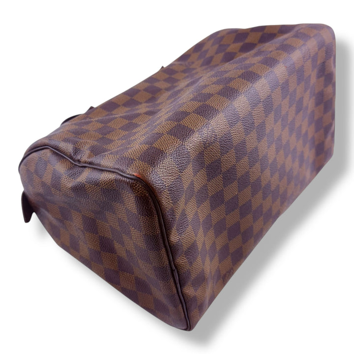 Louis Vuitton Speedy 30 Brown Damier Ebene Handbag