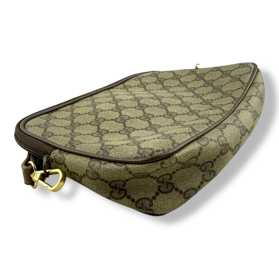 Gucci GG Canvas Beige Crossbody Bag