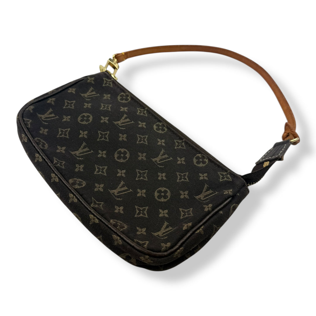 Louis Vuitton Pochette Accessories Brown Monogram Idylle Clutch Bag